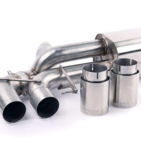 Dinan Free Flow Axle-Back Exhaust with Polished Tips for F90 BMW M5
