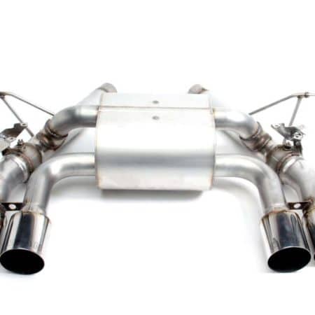 Dinan Free Flow Axle-Back Exhaust with Polished Tips for F80 BMW M3 and F82 / F83 M4