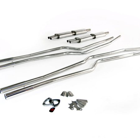 QuickSilver Stainless Steel Exhaust for Ferrari 250 GT Boano and Ellena Exhaust