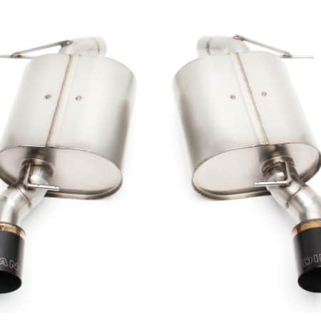 Dinan Free Flow Axle-Back Exhaust with Black Tips for E90 BMW 335i and 335xi