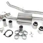 Dinan Valved Axle-Back Exhaust with Polished Tips for F48 / F39 BMW X1 / X2 xDrive28i and F54 / F60 MINI Clubman / Countryman JCW