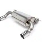 Dinan Free Flow Axle-Back Exhaust with Polished Tips for F30 BMW 340i and F32 440i