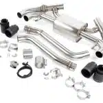 Dinan Valved Axle-Back Exhaust with Black Tips for G42 BMW M240i and M240i xDrive