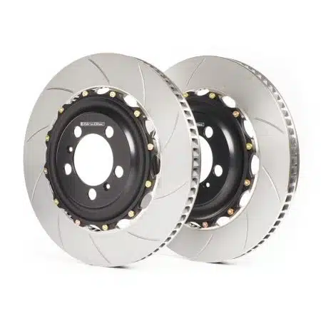 GiroDisc 2-Piece Front Rotors for Nissan Skyline GT-R R32 V-Spec, R33, and R34 [A1-357]