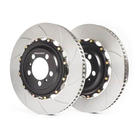 GiroDisc 2-Piece Front Rotors for Ferrari 328 GTB, 328 GTS, and Mondial [A1-070]