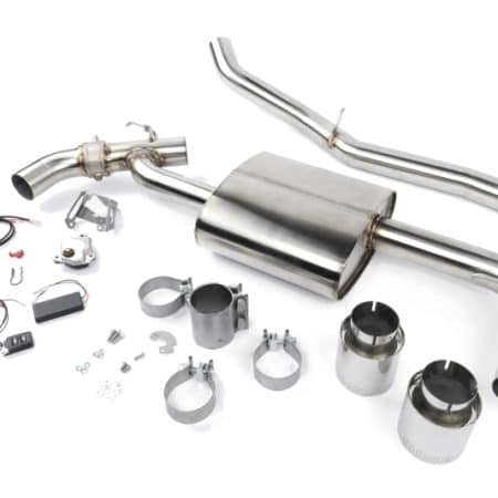 Dinan Valved Axle-Back Exhaust with Polished Tips for F54 / F60 MINI Clubman / Countryman Cooper S ALL4
