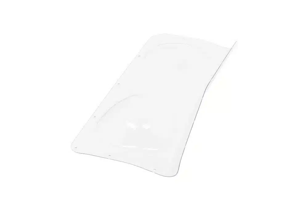 Eventuri C8 Z06 clear polycarbonate trunk panel