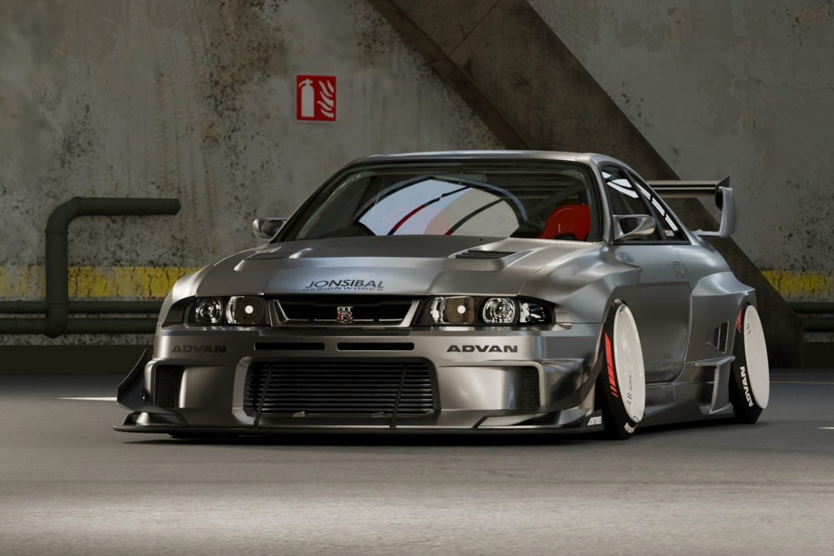 R33 GT-R widebody kit
