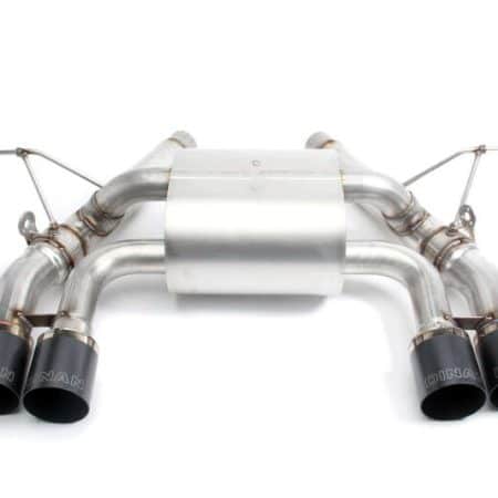 Dinan Free Flow Axle-Back Exhaust with Black Tips for F80 BMW M3 and F82 / F83 M4
