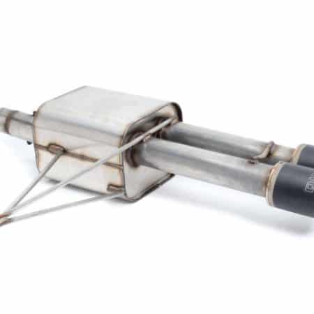 Dinan Free Flow Axle-Back Exhaust with Black Tips for F55 MINI Cooper S 5-Door