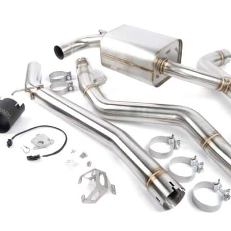 Dinan Valved Cat-Back Exhaust with Black Tips for A90 / A91 Toyota GR Supra 3.0