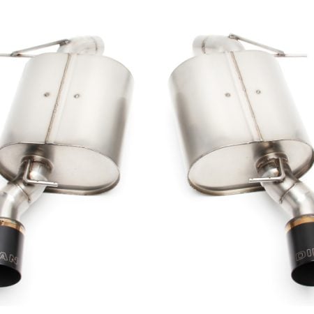Dinan Free Flow Axle-Back Exhaust with Black Tips for E92 / E93 BMW 335i, 335is, and 335xi