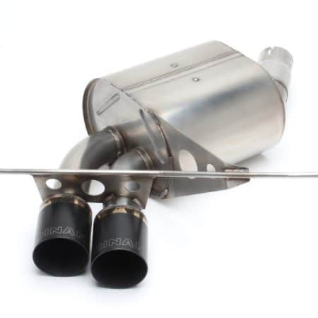 Dinan Free Flow Axle-Back Exhaust with Black Tips for E82 / E88 BMW 135i and 135is
