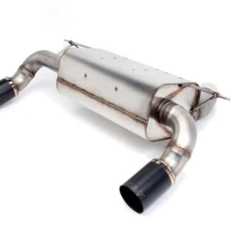 Dinan Free Flow Axle-Back Exhaust with Black Tips for F22 / F23 BMW M240i and M240i xDrive