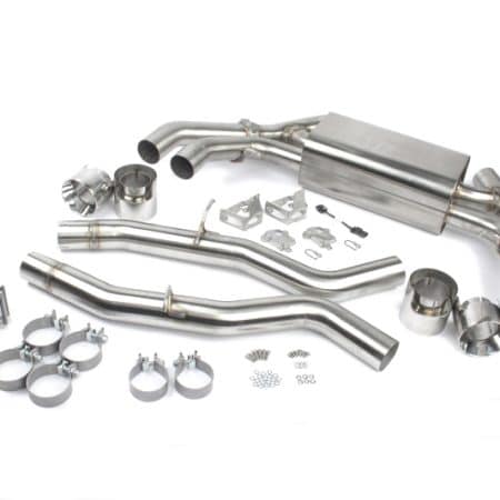 Dinan Free Flow Axle-Back Exhaust with Polished Tips for F97 / F98 BMW X3 M and X4 M