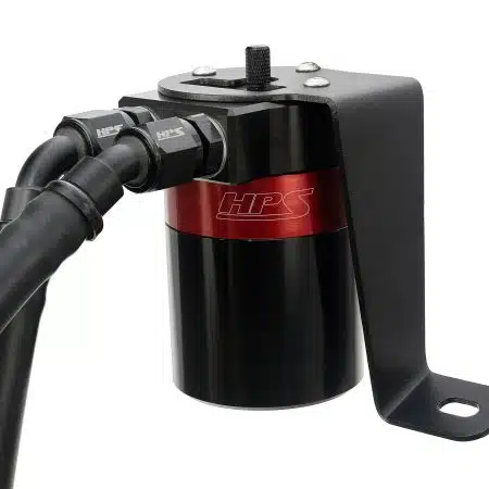 HPS Aluminum Oil Catch Can Kit for Subaru WRX STI 2.5L Turbo