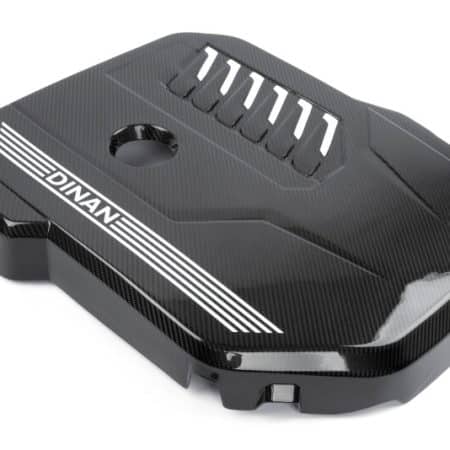 Dinan Gloss Carbon Fiber Engine Cover with Matte Accents for G01 / G02 / G20 / G22 / G23 / G26 / G42 BMW B58