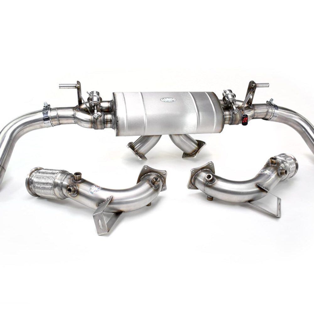 QuickSilver Sport Exhaust for the Audi R8 V10 (with GPFs) ™ GPF delete pipes