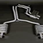 Capristo ECE Valved Exhaust System w/ Mid-Pipes for B8 Audi RS4