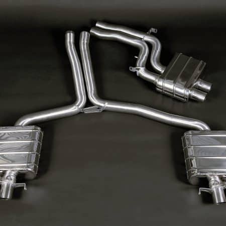 Capristo ECE Valved Exhaust System w/ Mid-Pipes for B8 Audi RS4 [02AU05203001]