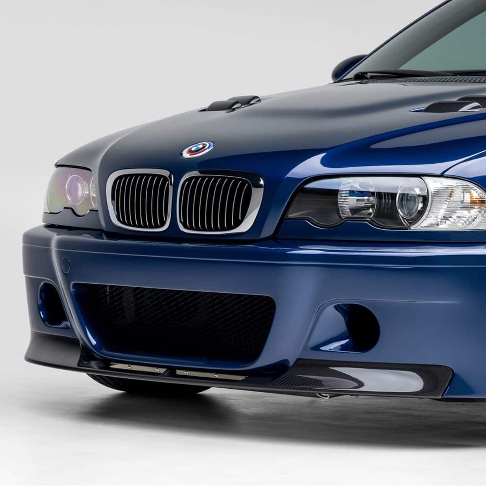 Vorsteiner V20 Carbon Fiber 1-Piece Front Splitter for E46 BMW M3