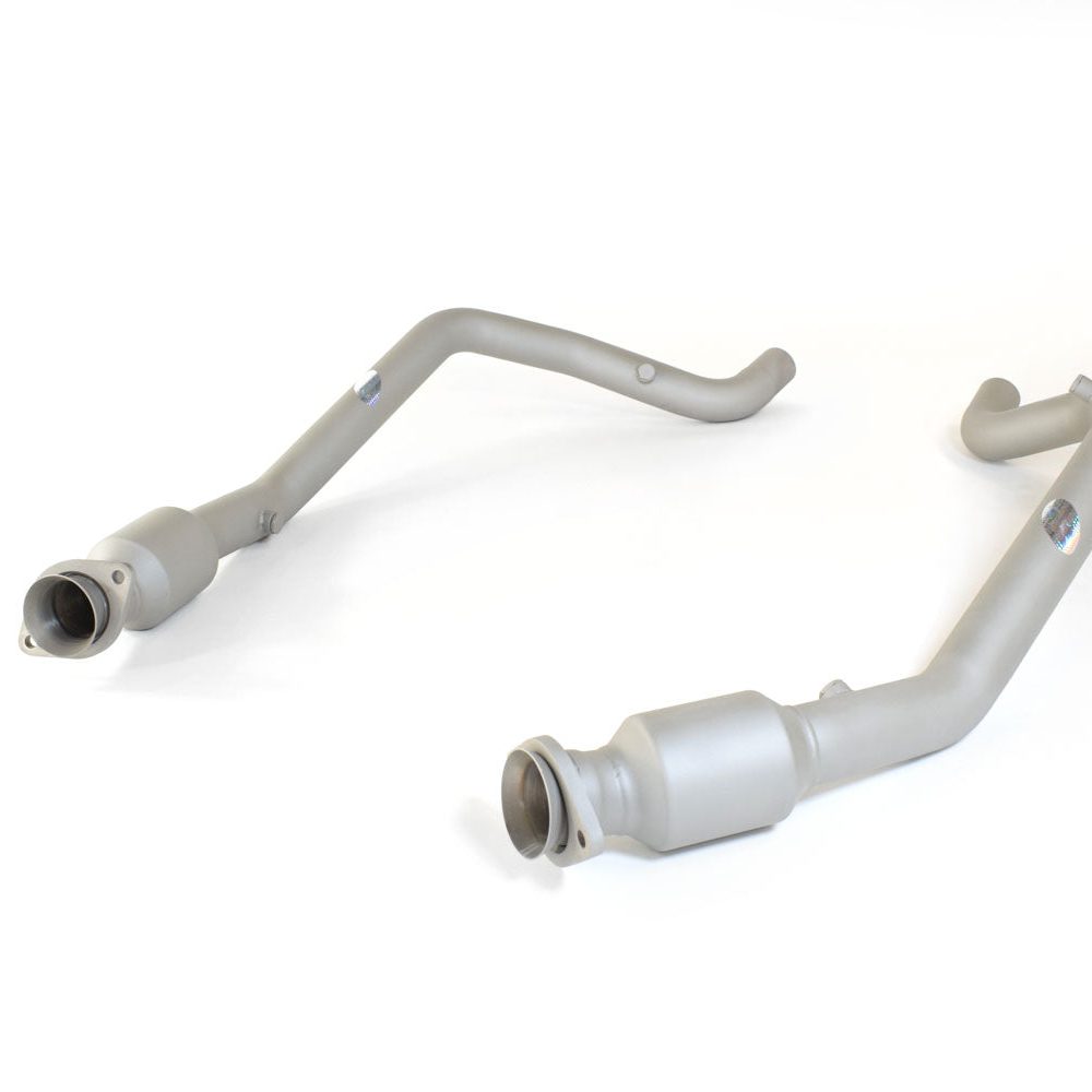 Land Rover Defender P525/P425 V8 90 OR 110 - 200cpsi Catted Downpipes — image 1