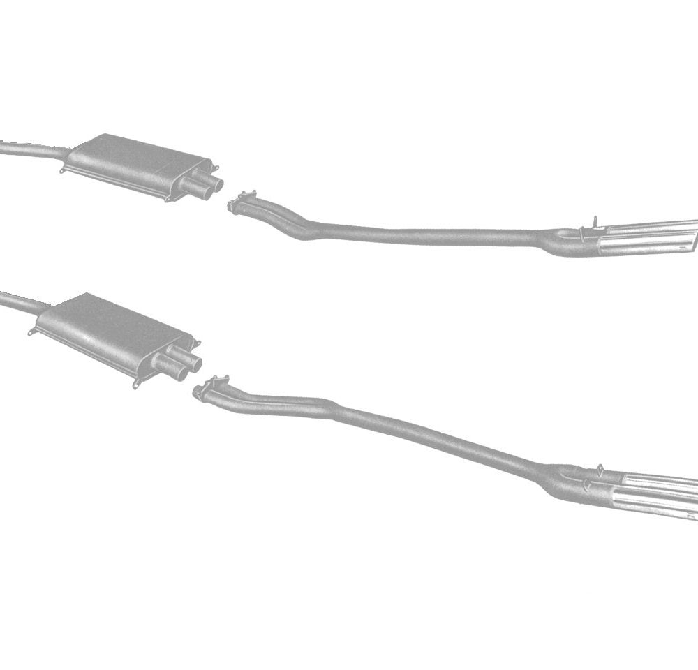 QuickSilver Stainless Steel Exhaust for the Ferrari 250 GTO