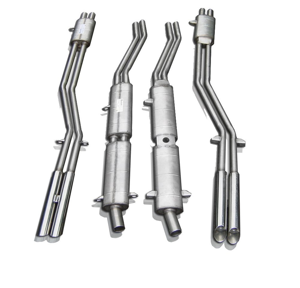 QuickSilver Stainless Steel Exhaust for the Ferrari 400 S America