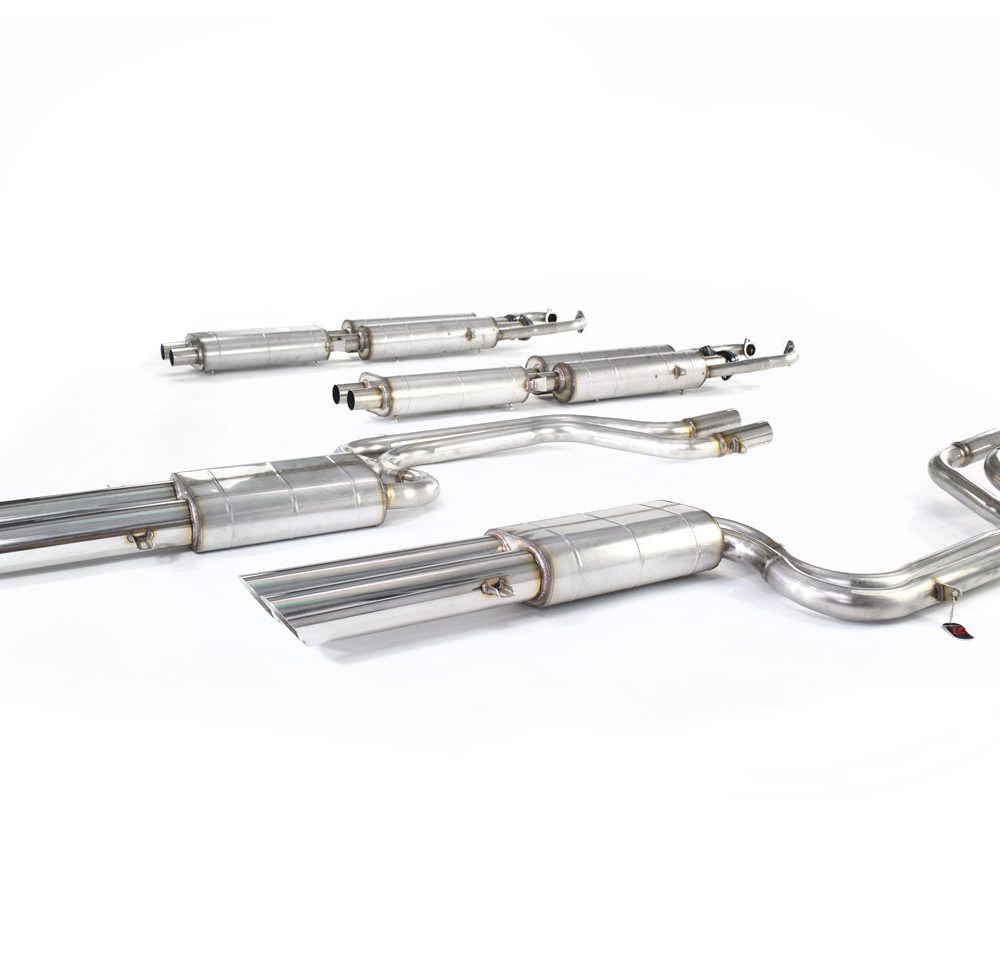 QuickSilver Stainless Steel Exhaust for the Ferrari 365 GTB 4 Daytona S2