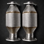 Capristo Secondary Sports Cats w/ Heat Shields for F110 Ferrari Testarossa & 512 TR