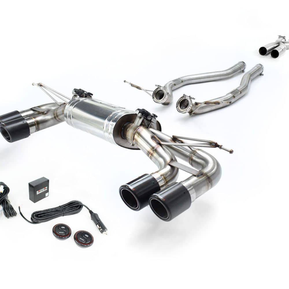 QuickSilver Sport Exhaust for the Land Rover Defender P425 V8 90 110