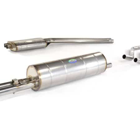 QuickSilver Stainless Steel Exhaust for W111 Mercedes 250 SE SEC