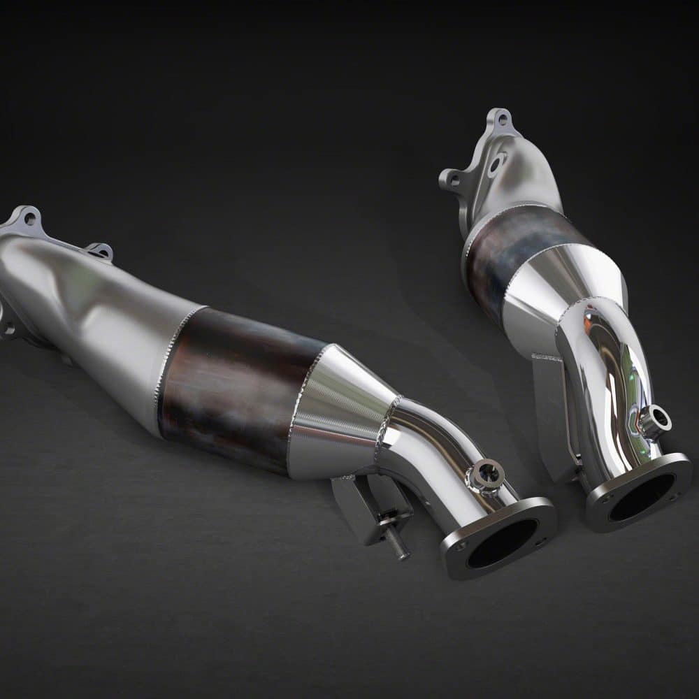 Capristo Race Downpipes for R35 Nissan GT-R