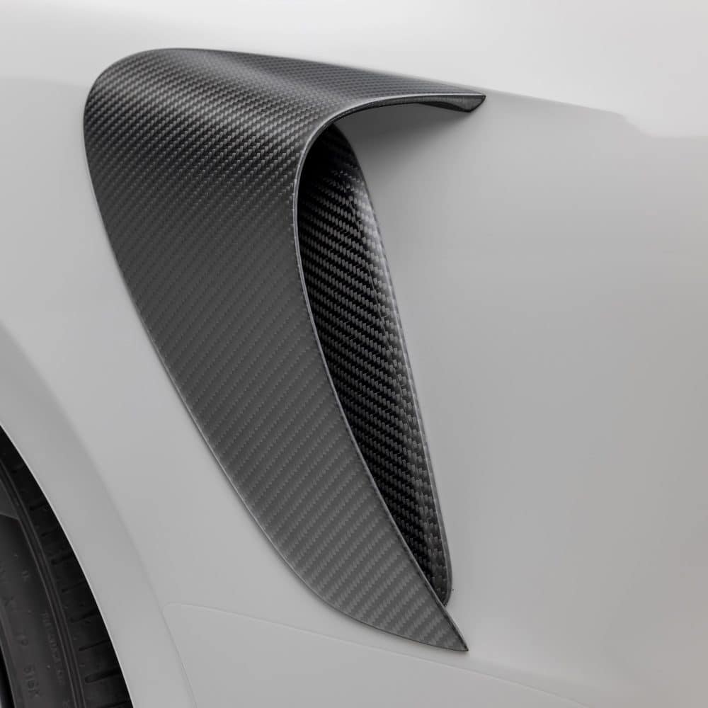 Vorsteiner GW9 Carbon Fiber Aero Side Intake Scoop for 992 Porsche 911 Turbo S