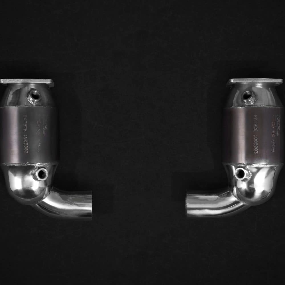 Capristo Race Pipes for 991 Porsche 911 Turbo / Turbo S