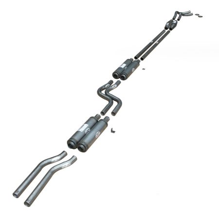QuickSilver Stainless Steel Exhaust for Alfa Romeo 1900 Ti and Super Sprint Twin