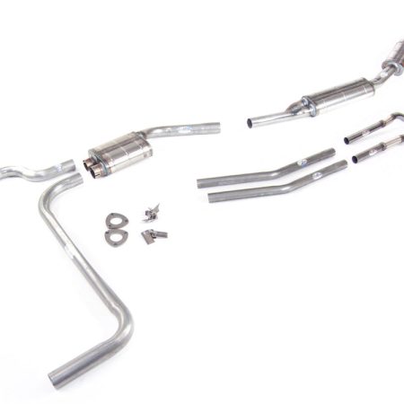 QuickSilver Stainless Steel Exhaust for Maserati Sebring Ser. 1, 2