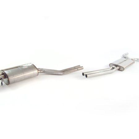 QuickSilver Stainless Steel Exhaust W107 Mercedes 380 SL, SLC