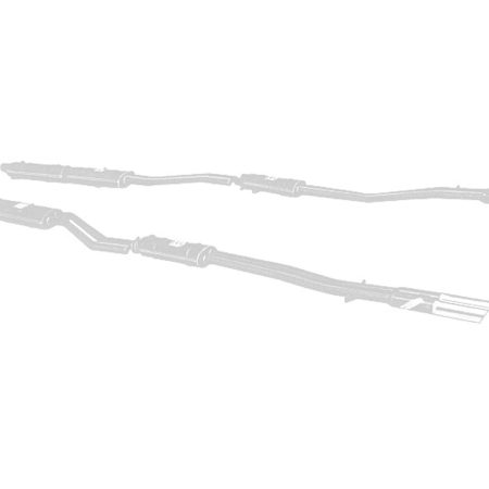 QuickSilver Stainless Steel Exhaust for Ferrari 250 Gte two plus two Exhaust