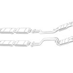 QuickSilver Stainless Steel Exhaust for Ferrari on the Ferrari 365 GTC 4