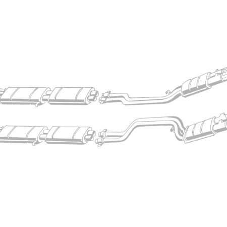 QuickSilver Stainless Steel Exhaust for Ferrari 365 GTC 4