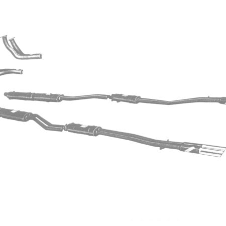 QuickSilver Stainless Steel Exhaust for Ferrari 330 America Exhaust