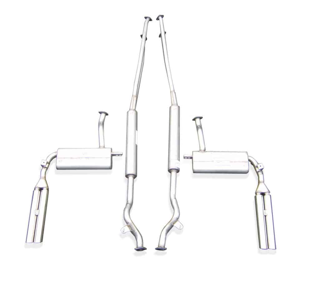 QuickSilver Stainless Steel Exhaust for Lamborghini on the Lamborghini Espada