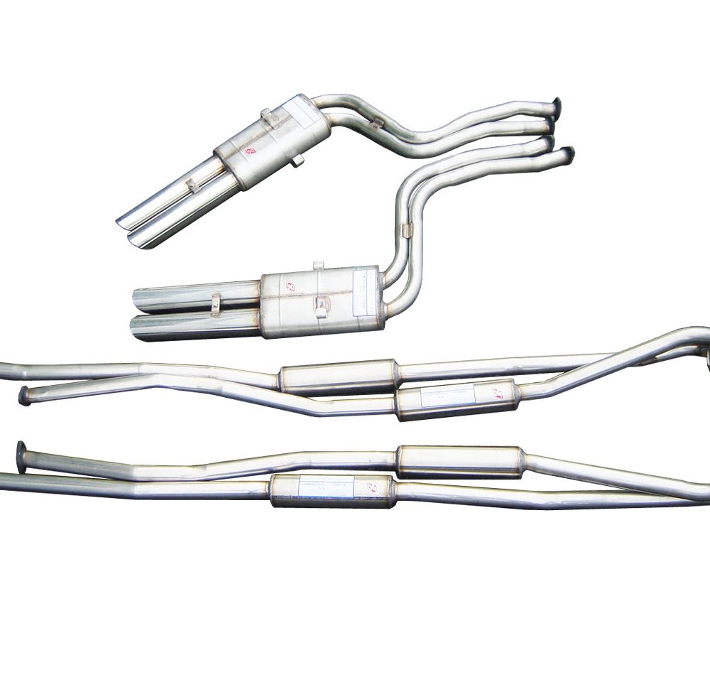 QuickSilver Stainless Steel Exhaust for the Lamborghini Jarama GTS