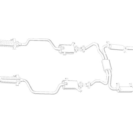 QuickSilver Stainless Steel Exhaust for Maserati Kyalami Exhaust