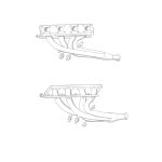 QuickSilver Manifolds for the Maserati Mexico Stainless Steel