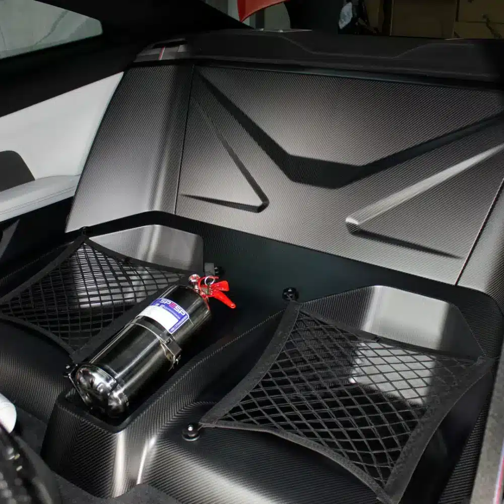 Karbonius Carbon Rear Seat Delete Closeout Kit for G87 BMW M2