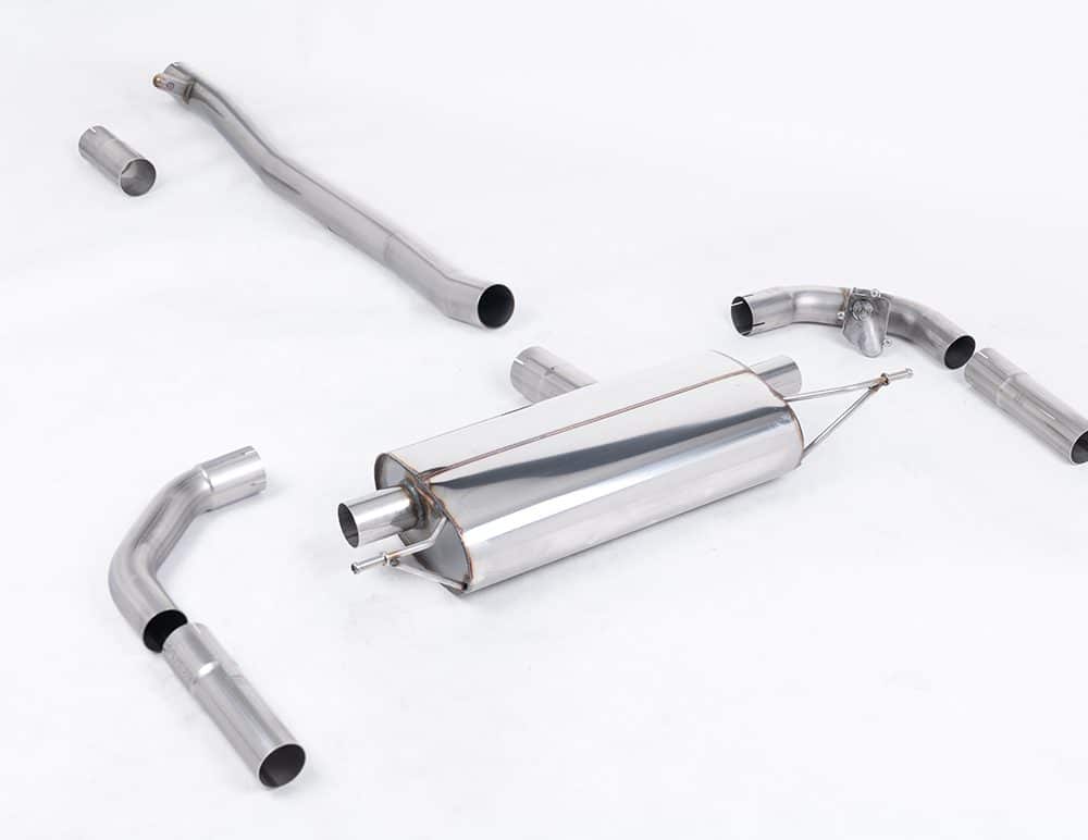 Milltek Valved & Resonated Front-Pipe-Back Exhaust System for V177 Mercedes-AMG A35 / C118 CLA35 AMG