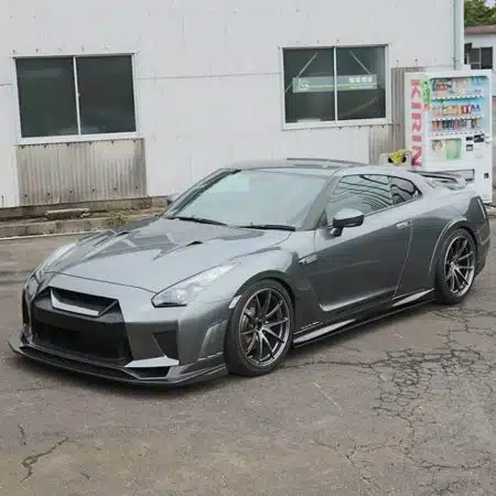 Voltex Side Skirt Under Panels for R35 Nissan GT-R