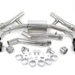 Dinan Valved Axle-Back Exhaust with Black Tips for F95 / F96 BMW X5 M and X6 M